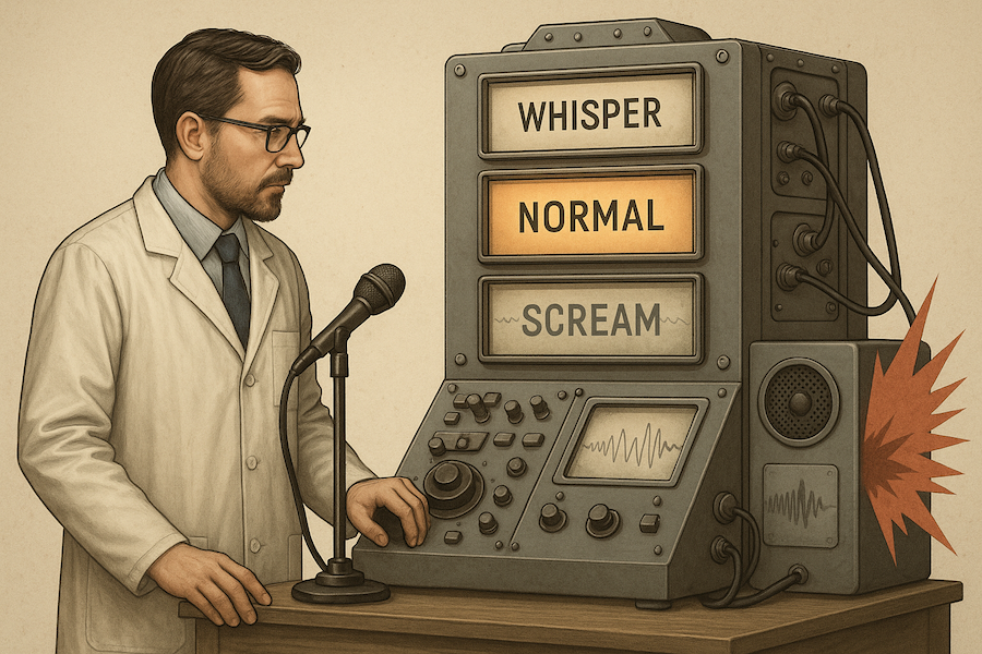 Whisper or Scream?